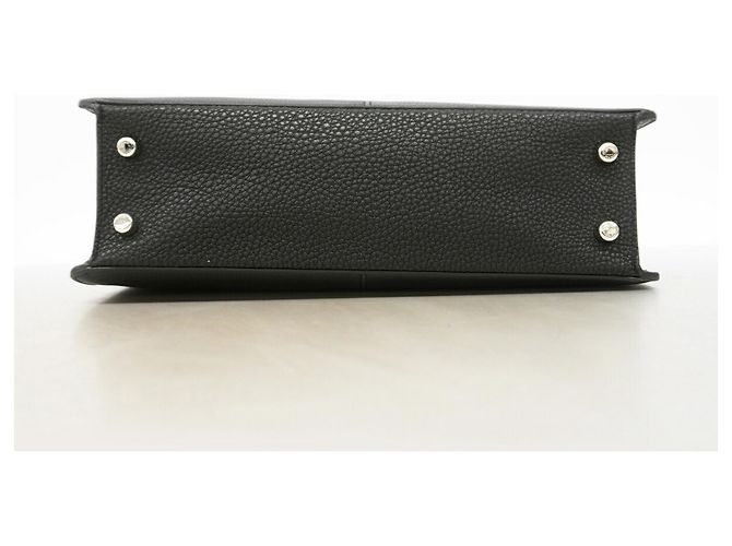 Borsa a mano Fendi Peekaboo I.U in pelle Nero - vista 3