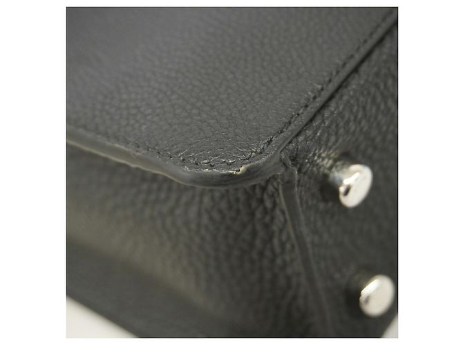 Borsa a mano Fendi Peekaboo I.U in pelle Nero - vista 6