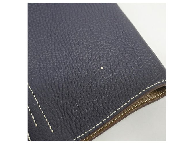 Hermès Hermes Double Sens Tote Bag Blue Taupe - view 8