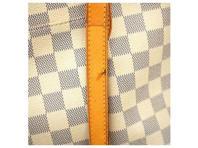 Louis Vuitton Damier Azur Totally MM Tote Bag Weiß - Ansicht 11