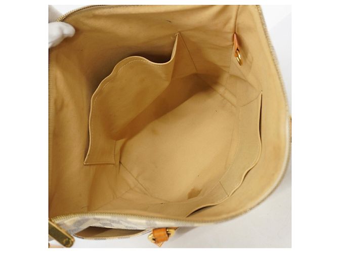 Louis Vuitton Damier Azur Totally MM Tote Bag Weiß - Ansicht 4