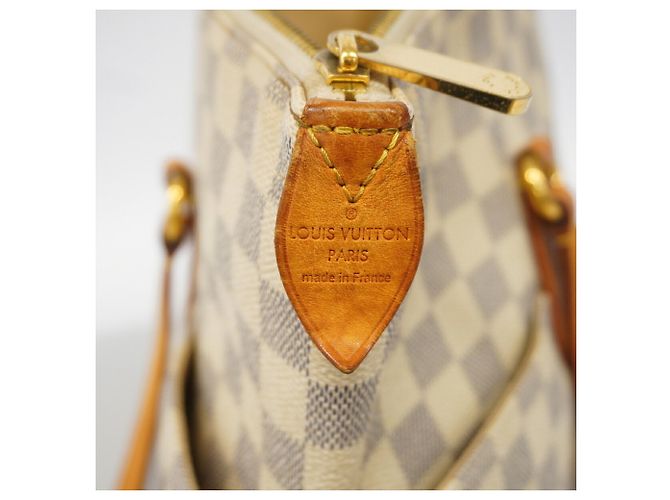 Louis Vuitton Damier Azur Totally MM Tote Bag Weiß - Ansicht 5