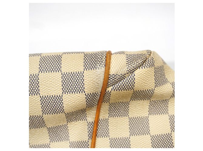 Louis Vuitton Damier Azur Totally MM Tote Bag Weiß - Ansicht 6