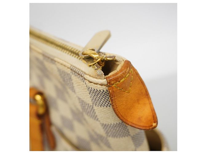 Louis Vuitton Damier Azur Totally MM Tote Bag Weiß - Ansicht 7