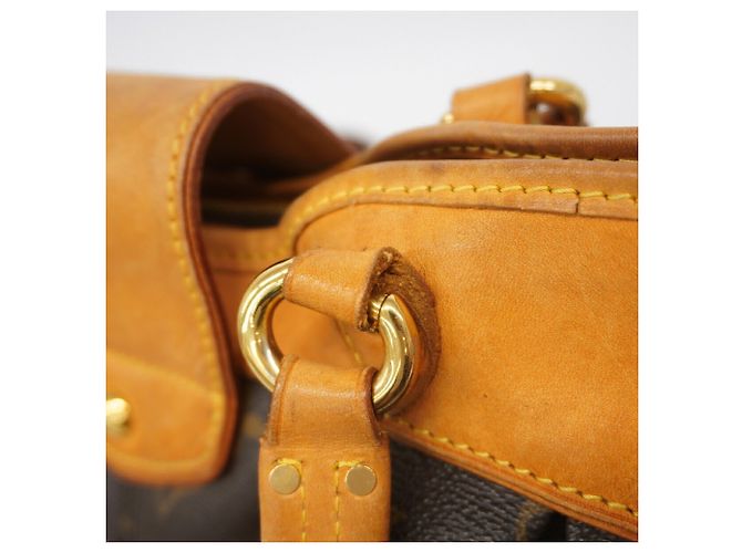 Sac cabas Louis Vuitton Monogram Boetie MM Marron - vue 8