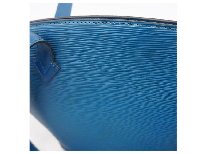 Louis Vuitton Epi Saint Jacques Schultertasche in Toledo Blue Blau - Ansicht 10