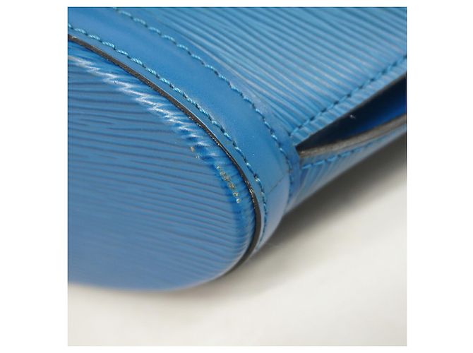Louis Vuitton Epi Saint Jacques Schultertasche in Toledo Blue Blau - Ansicht 6