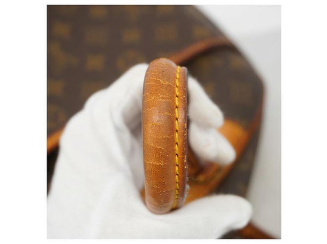 Sac à main Louis Vuitton Monogram Deauville Marron - vue 10