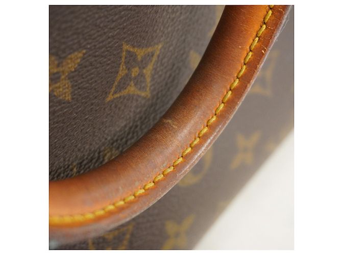 Sac à main Louis Vuitton Monogram Deauville Marron - vue 12