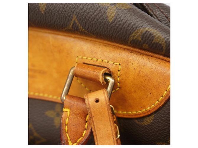 Sac à main Louis Vuitton Monogram Deauville Marron - vue 13