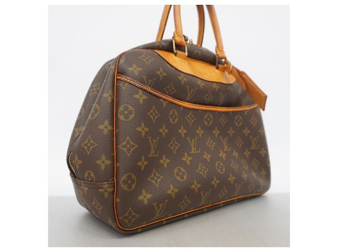 Sac à main Louis Vuitton Monogram Deauville Marron - vue 2