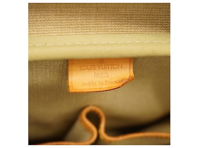 Sac à main Louis Vuitton Monogram Deauville Marron - vue 5
