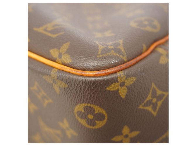 Sac à main Louis Vuitton Monogram Deauville Marron - vue 6