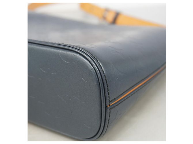 Bolso de hombro Louis Vuitton Monogram Mat Alston Azul - vista 6