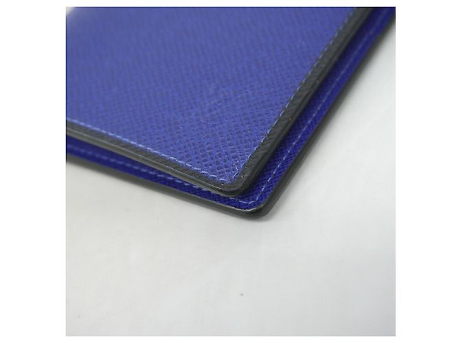 Louis Vuitton Taiga Portefeuille Brazza Long Wallet Blue - view 6