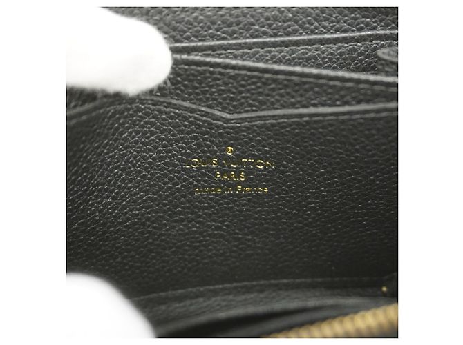 Porta-moedas Zippy Monogram Empreinte Louis Vuitton Preto - vista 4