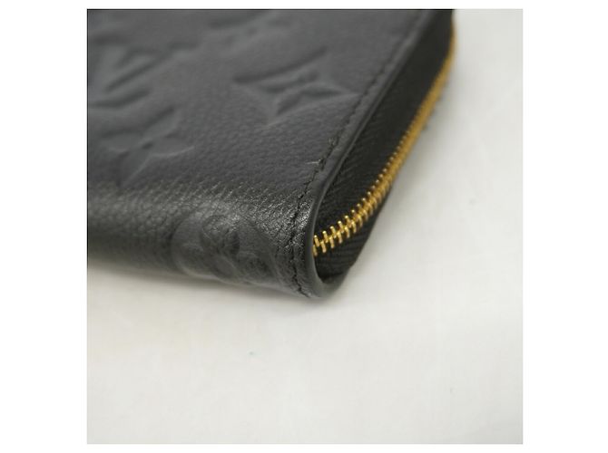 Porta-moedas Zippy Monogram Empreinte Louis Vuitton Preto - vista 5
