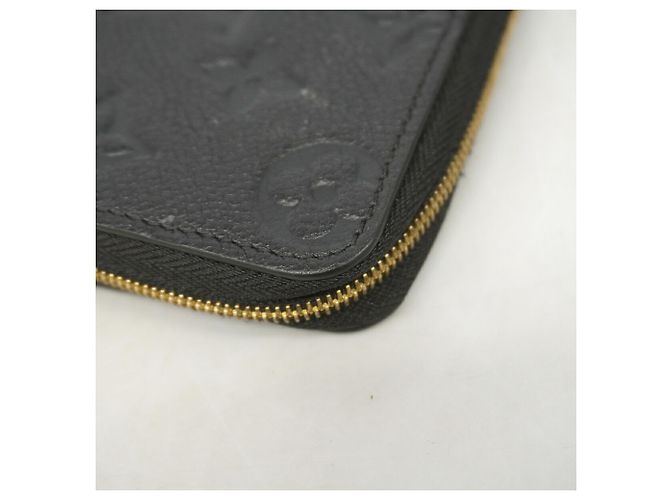 Porta-moedas Zippy Monogram Empreinte Louis Vuitton Preto - vista 6