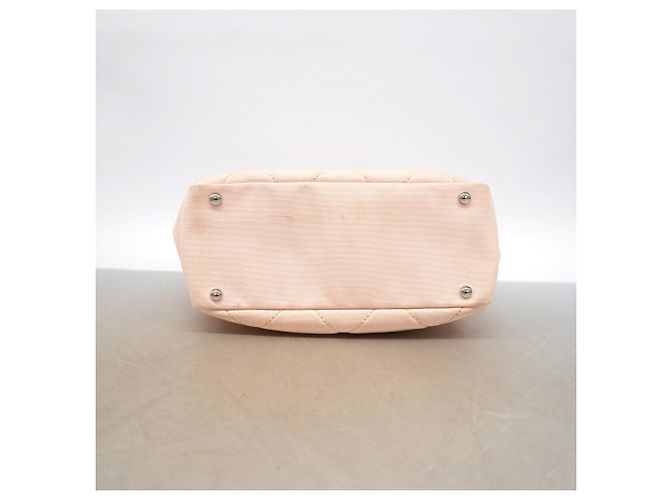 Sac cabas Chanel Paris Biarritz Canvas Rose - vue 3
