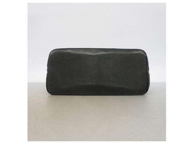 Bolso Tote Chanel de piel de becerro granulada negra Negro - vista 3