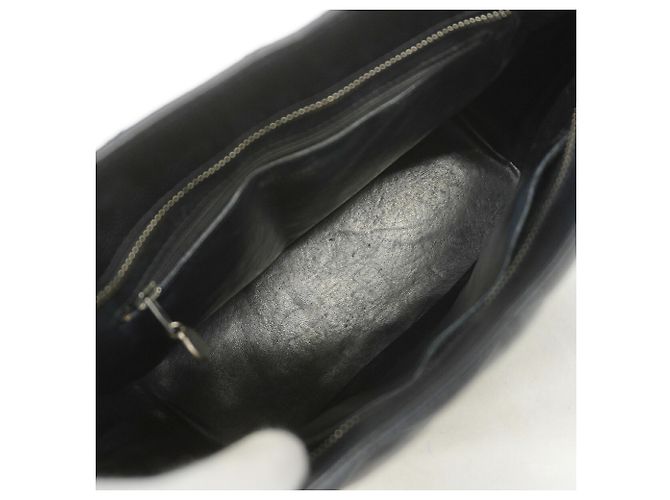 Bolso Tote Chanel de piel de becerro granulada negra Negro - vista 4