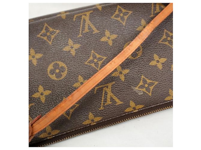 Sac Louis Vuitton Monogram Pochette Accessoires Marron - vue 10