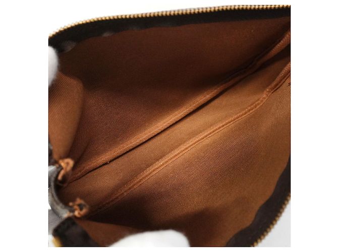 Sac Louis Vuitton Monogram Pochette Accessoires Marron - vue 4