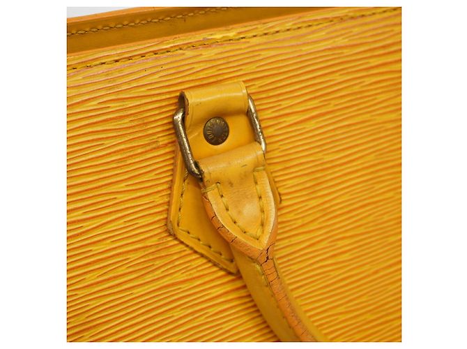 Louis Vuitton Epi Sac Triangle Handbag M52099 Jaune (Women's) Gelb - Ansicht 10