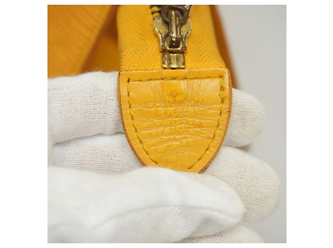 Louis Vuitton Epi Sac Triangle Handbag M52099 Jaune (Women's) Gelb - Ansicht 5