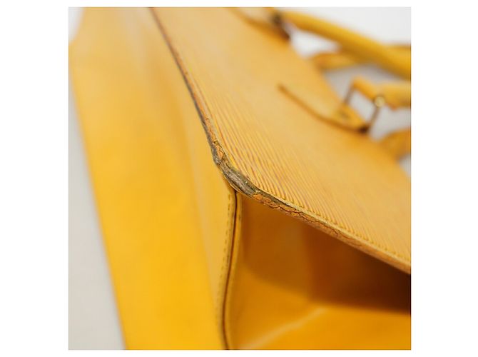 Louis Vuitton Epi Sac Triangle Handbag M52099 Jaune (Women's) Gelb - Ansicht 7