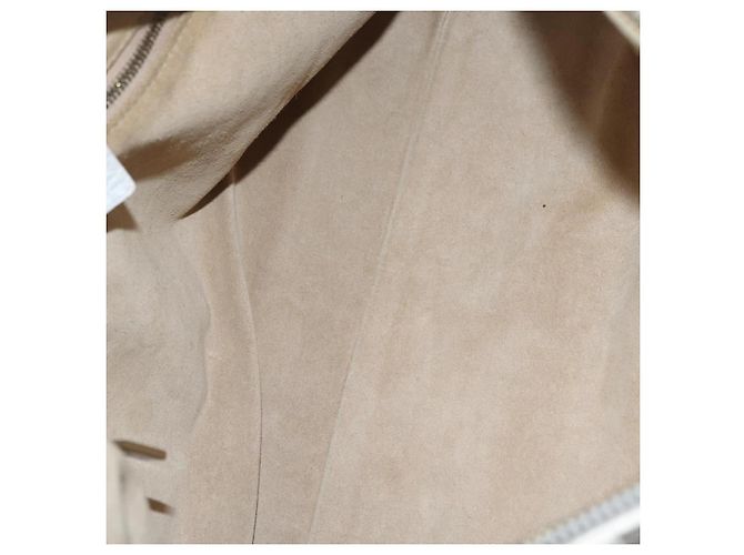 Céline Bolsa Celine em couro Branco - vista 5