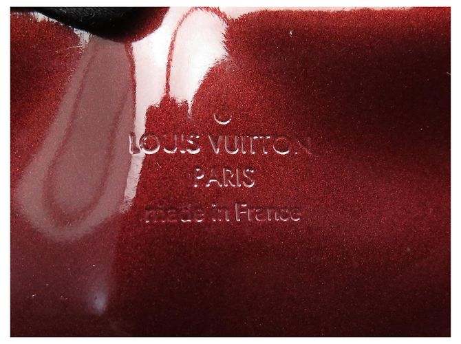 LOUIS VUITTON MELROSE AVENUE M91390 HANDTASCHE AUS MONOGRAM VERNIS LEDER BAG Rot - Ansicht 11