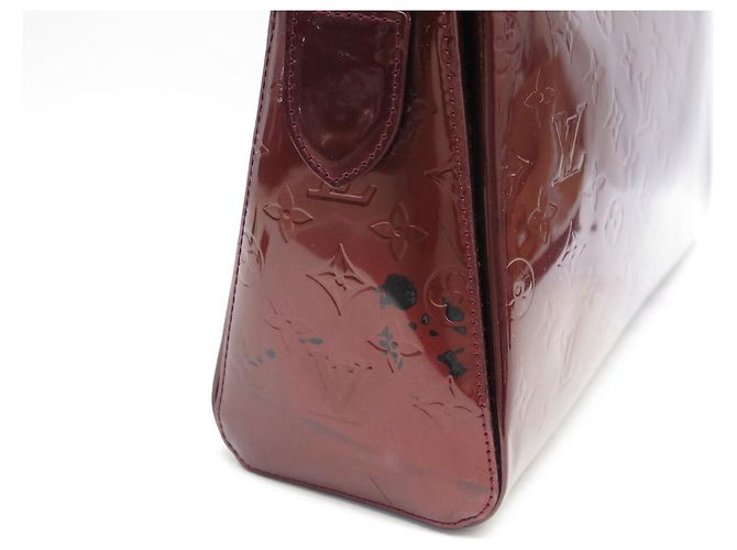 LOUIS VUITTON MELROSE AVENUE M91390 HANDTASCHE AUS MONOGRAM VERNIS LEDER BAG Rot - Ansicht 16