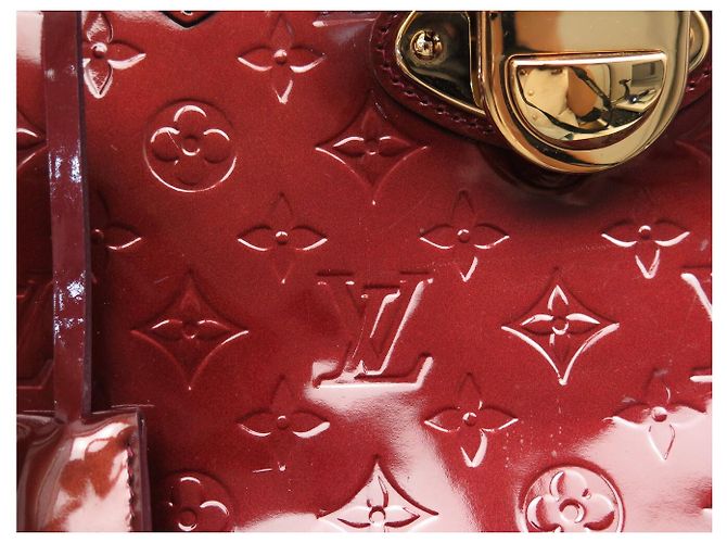 LOUIS VUITTON MELROSE AVENUE M91390 HANDTASCHE AUS MONOGRAM VERNIS LEDER BAG Rot - Ansicht 17