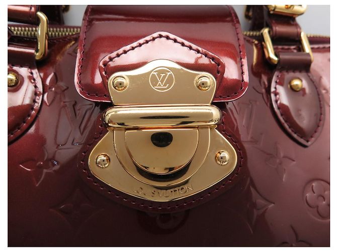 LOUIS VUITTON MELROSE AVENUE M91390 HANDTASCHE AUS MONOGRAM VERNIS LEDER BAG Rot - Ansicht 7