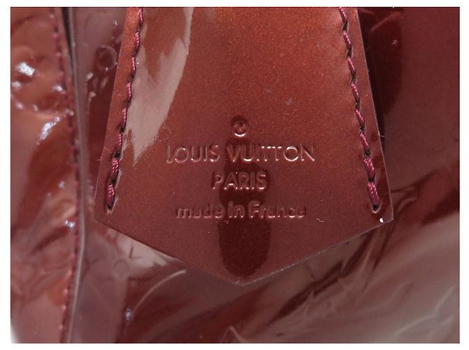 LOUIS VUITTON MELROSE AVENUE M91390 HANDTASCHE AUS MONOGRAM VERNIS LEDER BAG Rot - Ansicht 8