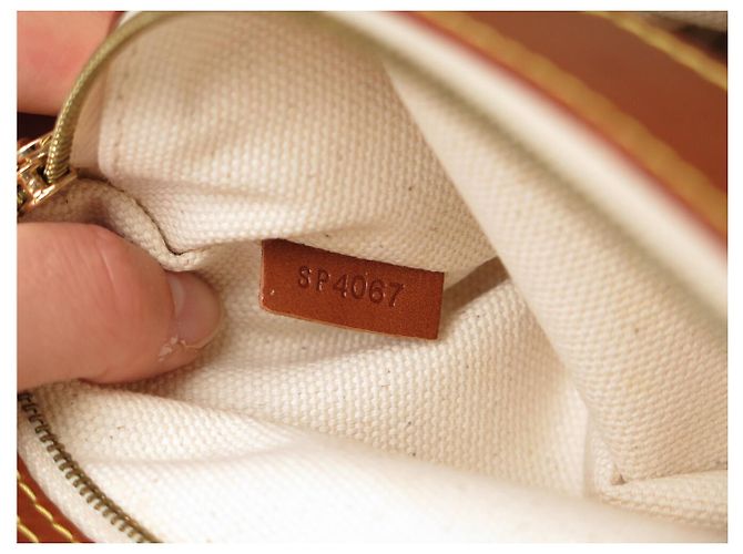 BOLSO DE MANO LOUIS VUITTON TISSE PM MONOGRAM M56386 EDICIÓN LIMITADA Castaño - vista 12