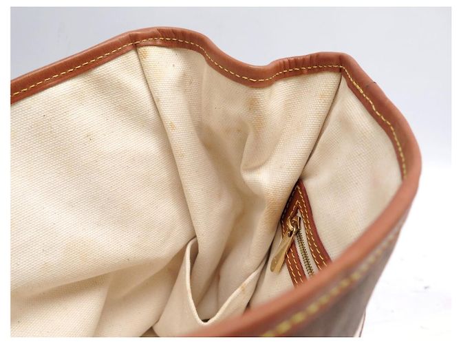 BOLSO DE MANO LOUIS VUITTON TISSE PM MONOGRAM M56386 EDICIÓN LIMITADA Castaño - vista 13
