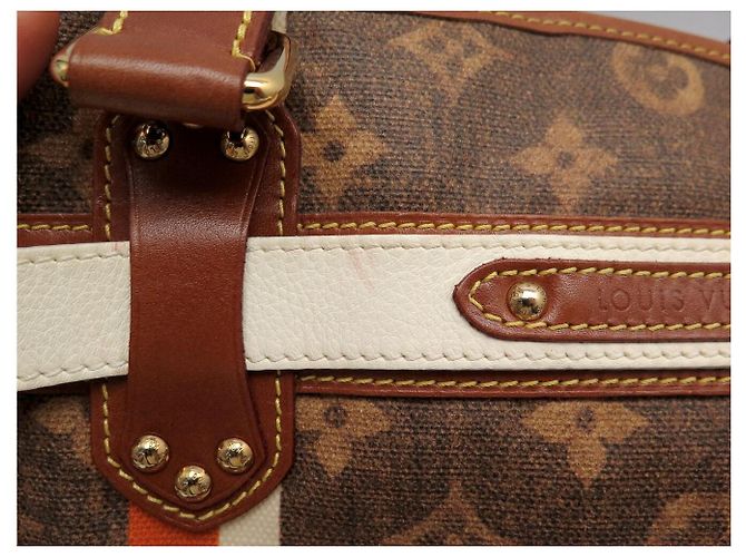 BOLSO DE MANO LOUIS VUITTON TISSE PM MONOGRAM M56386 EDICIÓN LIMITADA Castaño - vista 18
