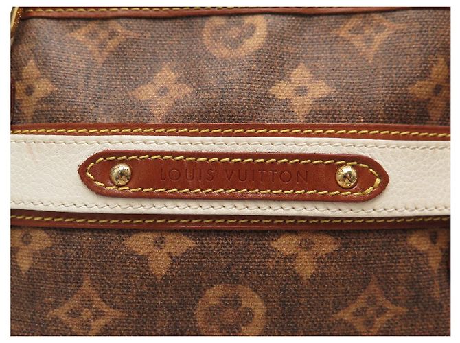 BOLSO DE MANO LOUIS VUITTON TISSE PM MONOGRAM M56386 EDICIÓN LIMITADA Castaño - vista 8