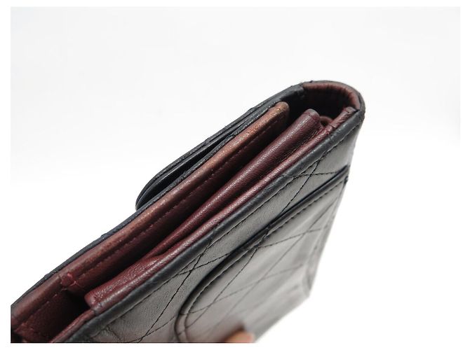 CHANEL CLASSIQUE TIMELESS BLACK QUILTED LEATHER WALLET - view 16