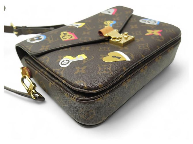 LOUIS VUITTON METIS M44366 HANDTASCHE AUS MONOGRAM CANVAS LOVELOCK Braun - Ansicht 3