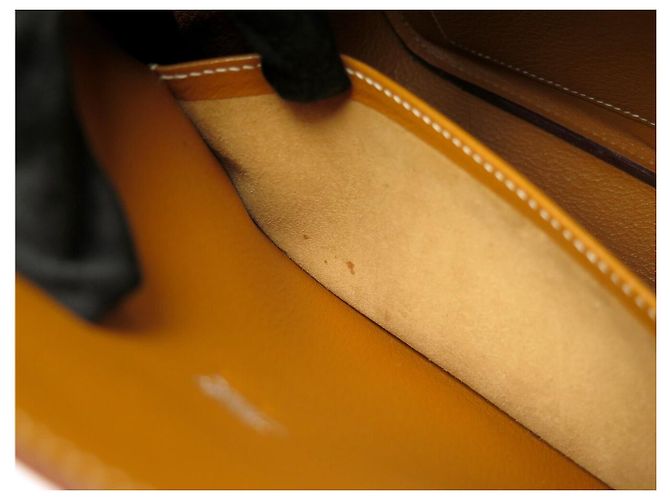 Hermès NUOVA BORSA HERMES RUGBY PM IN PELLE LISCIA CAMEL BORSA A TRACCOLLA Cammello - vista 10