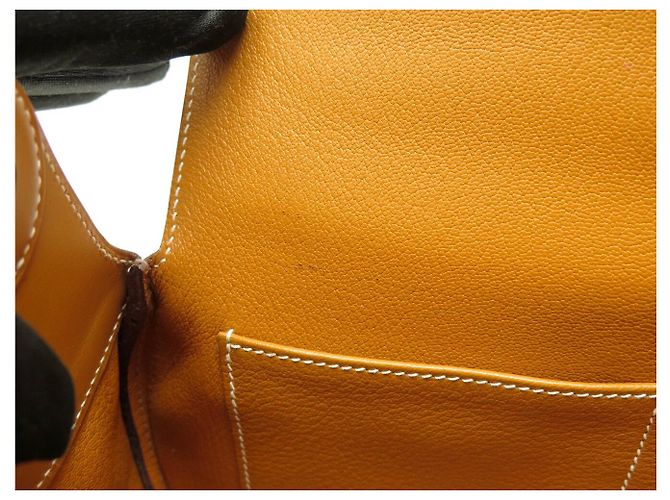 Hermès NUOVA BORSA HERMES RUGBY PM IN PELLE LISCIA CAMEL BORSA A TRACCOLLA Cammello - vista 12