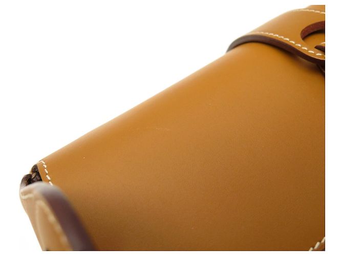 Hermès NUOVA BORSA HERMES RUGBY PM IN PELLE LISCIA CAMEL BORSA A TRACCOLLA Cammello - vista 13