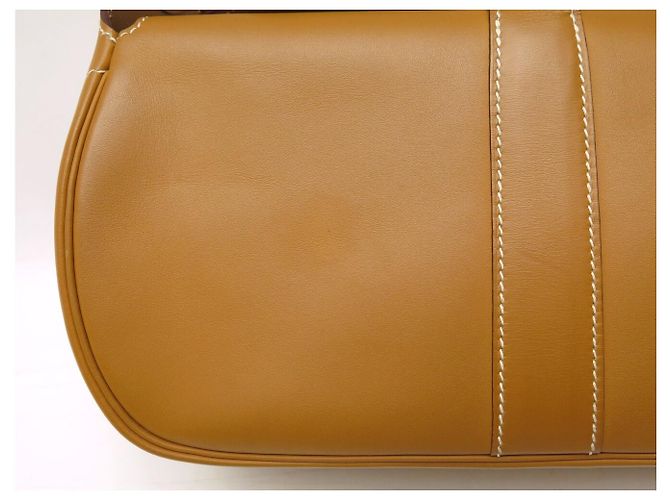 Hermès NUOVA BORSA HERMES RUGBY PM IN PELLE LISCIA CAMEL BORSA A TRACCOLLA Cammello - vista 16