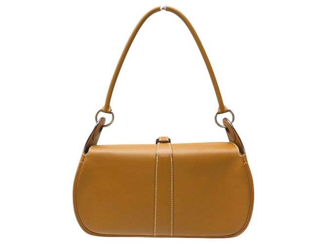 Hermès NUOVA BORSA HERMES RUGBY PM IN PELLE LISCIA CAMEL BORSA A TRACCOLLA Cammello - vista 2