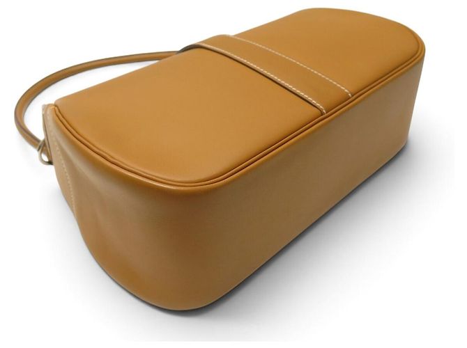 Hermès NUOVA BORSA HERMES RUGBY PM IN PELLE LISCIA CAMEL BORSA A TRACCOLLA Cammello - vista 4