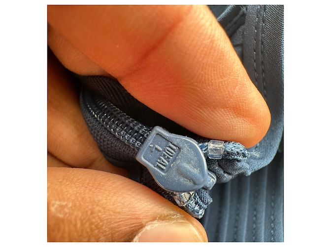 Loro Piana plissiertes Maxi-Kleid aus blauer Seide - Ansicht 7