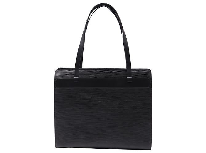 Louis Vuitton Croisette PM Tote Bag aus schwarzem Epi-Leder - Ansicht 4